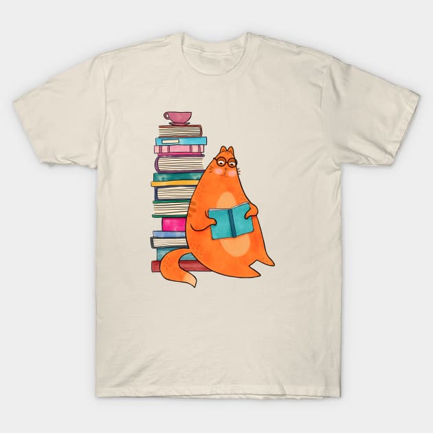 Too Many Books Is Never A Problem T-Shirt by LittleBunnySunshine